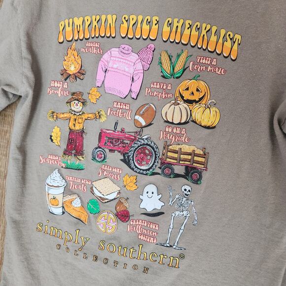 Simply Southern Holiday Halloween / Christmas Long Sleeve Bundle | Youth Medium - Picture 10 of 13